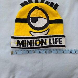 Yellow Minion Life Kids Beanie
